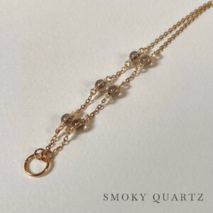 スモーキークォーツのネックレス